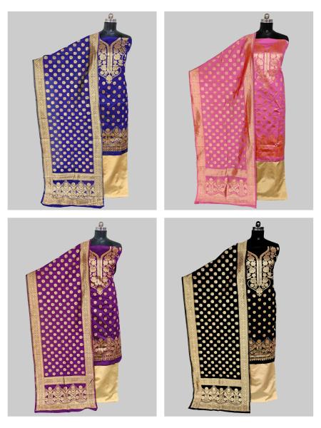 Daman Silk 1 Beautiful Festive Wear Silk Salwar 